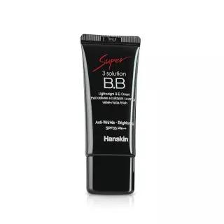 [산뜻뽀송/매끈] 한스킨 수퍼 쓰리 솔루션 비비 크림 30g 기획 (+쫀쫀스펀지 6P)