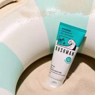 부쉬맨 워터프루프 프로 선크림 SPF50+ PA++++ 150g, 1개 1030406