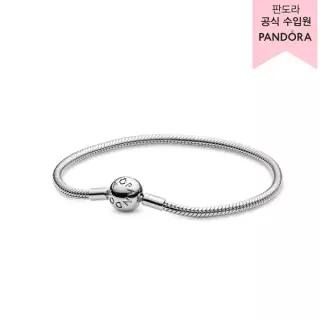[롯데백화점]판도라 [백화점 보증서 제공] 모멘츠 스무스 실버 클라습 브레이슬릿 594595C00