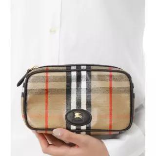 BURBERRY 26FW Highlands Makeup Pouch 8127994 하이랜드 메이크업 파우치 4188563