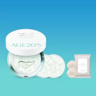 슈퍼적립/3개 구성 에이지투웨니스 카밍 롱프로텍션 선팩트 12.5g 본품+리필2개 (SPF50+) 선쿠션 선크림 비