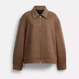 코치 여성 Zip Front Wool Jacket CCA10 Y8D