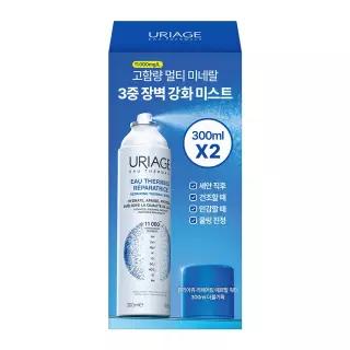 [3중장벽강화 미스트] 유리아쥬 리페어링 떼르말 워터 300ml 더블기획 (300ml+300ml)