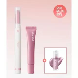 매장정품 FEEV [SET/미니글로스증정] 버블 글로스 + 바운시 립 라이너