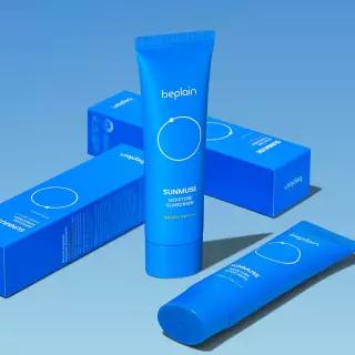 1+1 비플레인 선뮤즈 모이스처 선크림 (SPF50+/PA++++) 50ml, 2개 1030397