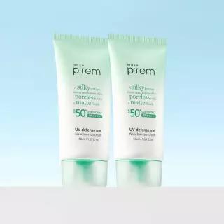 더블구성 메이크프렘 유브이 디펜스 미 노세범 무기자차 선크림 50ml, 2개 1030395