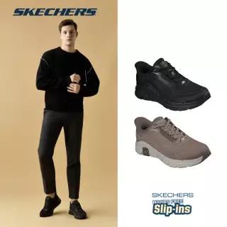 스케쳐스 26FW 최신상 남성용 릴랙스드 슬립인스 워킹화