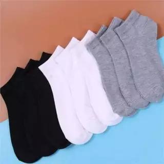 무지 양말 남성 무지 양말 데일리 기본 캐주얼 스판 짧은 여름 편한