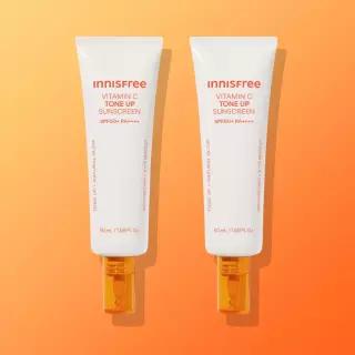 미백/UV에이징 비타민C 피치 톤업 선크림 SPF 50+ PA++++ 50ml, 2개 1030390