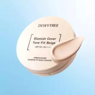 듀이트리 어반 쉐이드 커버 앤 핏 파데프리 무기자차 선쿠션 14g SPF50+PA++++ 1030389