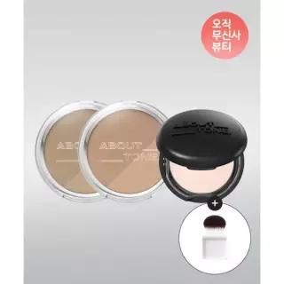 ABOUT TONE [오무뷰] 블러 파우더 쉐딩 + 팩트 (+쉐딩 브러시 증정) 2271123