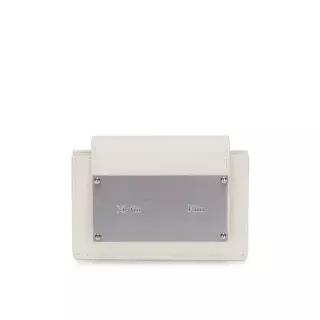 MATIN KIM ACCORDION WALLET IN WHITE 1969488 MK2600WL001VWH