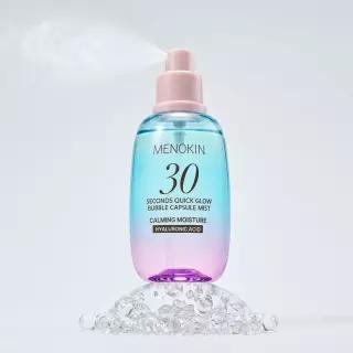 메노킨 30초 퀵 글로우 버블 캡슐 미스트 카밍 모이스처 98ml 기획 (+30ml)