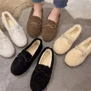 [라일리] Rly 로퍼 리본 따뜻한 보온 드라이빙 부드러운 쿠션