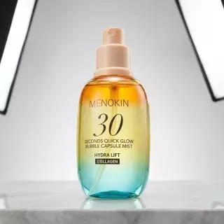메노킨 30초 퀵 글로우 버블 캡슐 미스트 하이드라 리프트 98ml 기획 (+30ml)