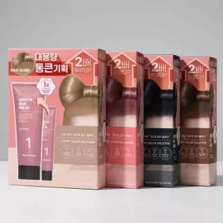 [대용량] 모레모 케라틴 손상 적은 헤어 컬러 대용량 4종 택1
