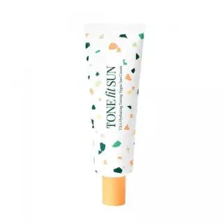매장정품 TONEFITSUN TXA 수분 토닝 비건 선크림 50ml