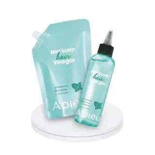 [단독기획] 어퓨 헤어식초 200ml+리필 400ml 기획세트 (라즈베리/민트)