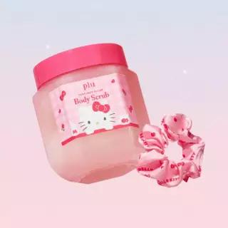 [키티 스크런치 증정] 플루 퍼퓸드 슈가씨솔트 바디스크럽 510g/600g 한정기획