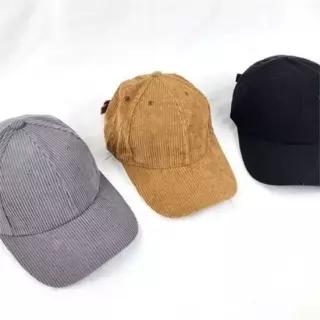 남성 코듀로이 여성 코듀로이 남녀공용 커플 데일리 골덴 모자 겨울 캠핑