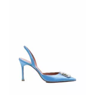 아미나 무아디 Camelia crystal embellished slingback pumps 12317311271176 TP725754689