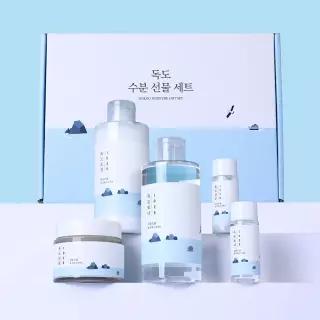 라운드랩 1025 독도 수분 선물 기획 3종 세트 (토너 220ml + 로션 크림 50ml)
