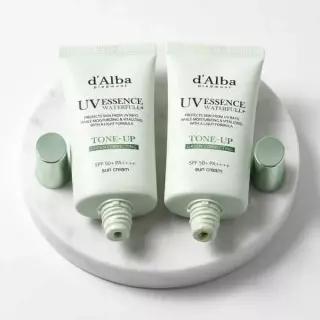 [붉은기커버] 달바 그린 톤업 선크림 듀오 기획 (50ml+50ml)