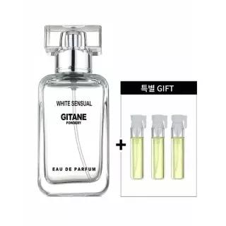 [지땅느][화이트센슈얼]명품남녀공용니치퍼퓸30ML아카시아바이알1ml3병추가 파우더리/비누향이오래지속