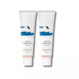 라운드랩 자작나무 수분 톤업 선크림 50ml 2개