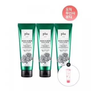 매장정품 PLU 오리지널 바디스크럽 250g 3개 (인텐시브 리페어 풋크림 50g 증정)