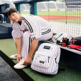 잔스포츠 X LG TWINS 슈퍼브레이크 STRIPE JSPU262MBBP001MT000
