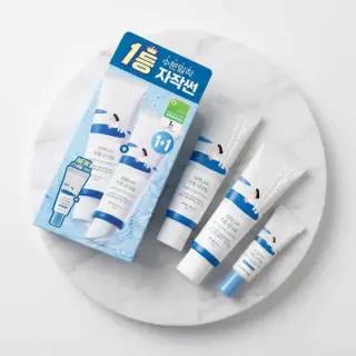 [1+1/1등썬] 라운드랩 자작나무 수분 선크림 50ml 1+1 기획 (+수분 선세럼 8ml)