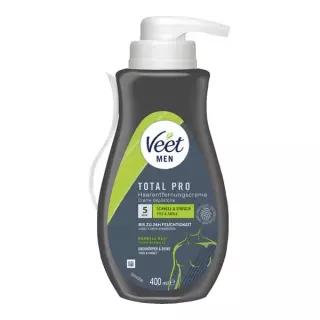 해외직배송 VEET 비트 맨 바디레그 제모크림 펌프형 400ml 노말 스킨 476509