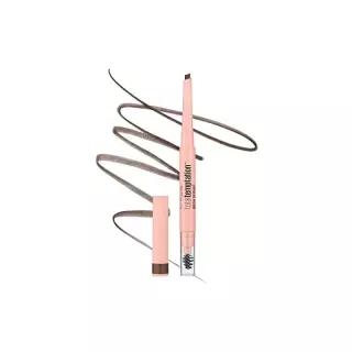 Maybelline Total Temptation 아이브로우 디파이너 펜슬, 미디엄 브라운, 1개입 431199