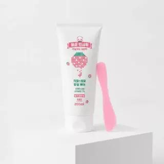 팀스모어 꿀곰 인샤워 각질케어 제모크림 200ml