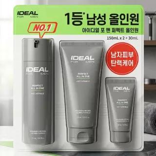 아이디얼포맨 올인원 퍼펙트 남자 로션 대용량 330ml 모든피부용 1029920