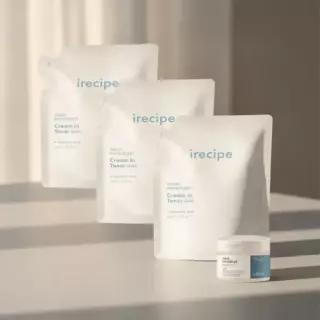 IRECIPE 아쿠아 피토플렉스 크림 인 토너 미스트 리필 60ml X 3개 4108456