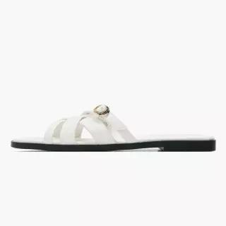 베어파우 프란시스 슬리퍼 화이트 K2969084RB-W - WHITE K2969084RB-W-WHITE