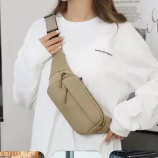 데일리 남녀공용 미니 가방 슬링백 힙색 보조 웨이스트백 캐주얼백 숄더백 학생크로스백 저백
