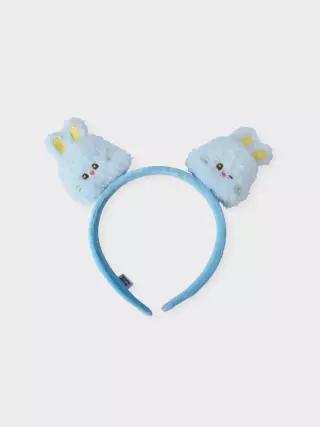 Bunini 플러시 헤어밴드 (BLUE)