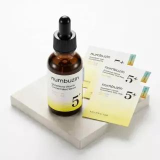 [파격한정구성] 넘버즈인 5번 글루타치온C 흔적 앰플 30ml 기획(+패드 6매 증정)