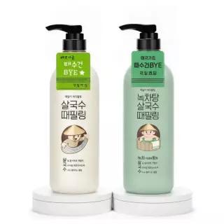 [증량] 라끄베르 때밀이 바디필링 살국수 500ml 2종 택1