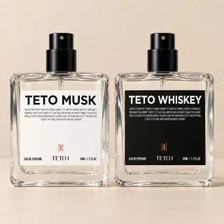 테토원 테토남 테토머스크+테토위스키 오드퍼퓸 남자 향수 50ml x 2개