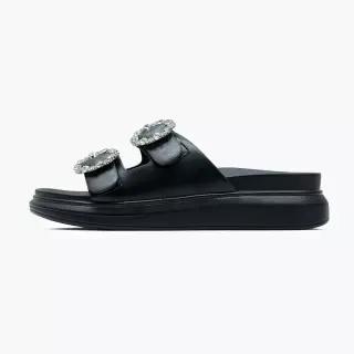 베어파우 그레타 슬리퍼 블랙 K2741001QB-W - BLACK K2741001QB-W-BLACK