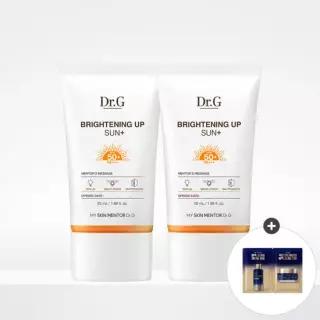 닥터지 브라이트닝 업 선 플러스 50mL 2개+ GIFT)블랙스네일 2열 샤쉐