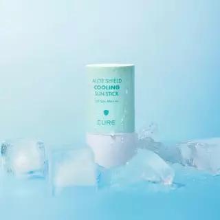 김정문알로에 쉴드 쿨링 선스틱 온가족 민감피부 추천 23g, 1개 (SPF 50)