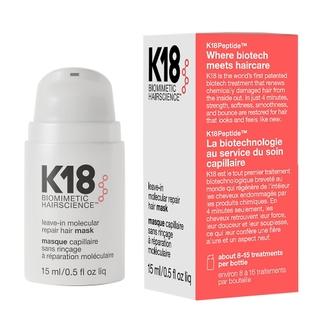 [해외]K18 리브 인 몰레큘러 헤어 마스크 Leave In Molecular Hair Mask 15ml