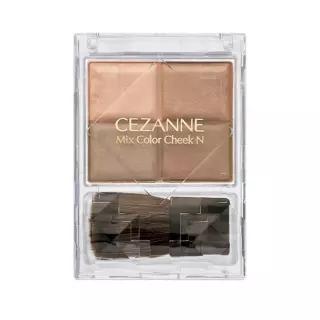 Cezanne 세잔느 믹스 컬러 치크 N-20 브라운 셰이딩 2개