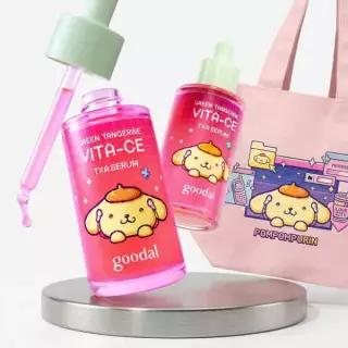 [9월 픽/산리오 콜라보] 구달 청귤 비타C E TXA 세럼 30ml+30ml 리필 기획 (+폼폼푸린 에코백)