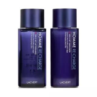 라끄베르 옴므 리차지 애프터쉐이브185ml+에멀전180ml+미니어처 2종세트
